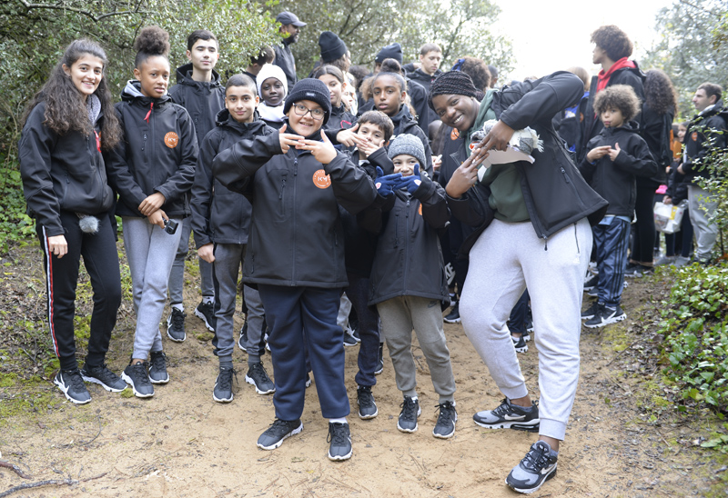 What is Inspired by KM, Kylian Mbappé association?