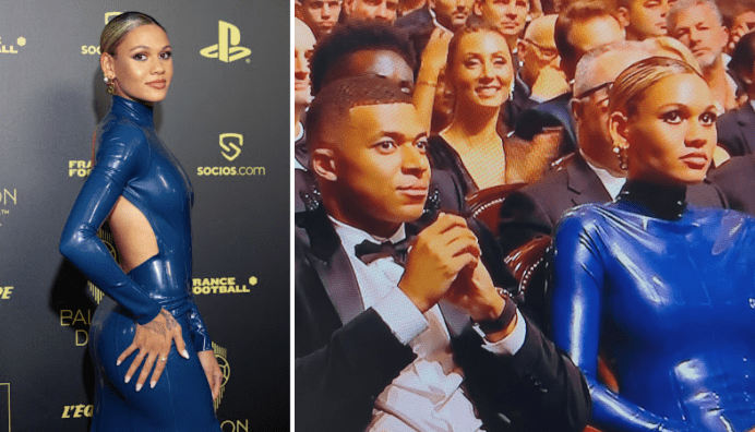 Mbappe very close to Trinity Rodman