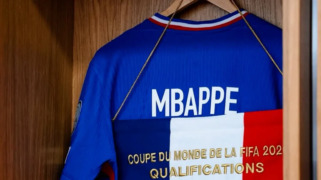 What is Inspired by KM, Kylian Mbappé association?