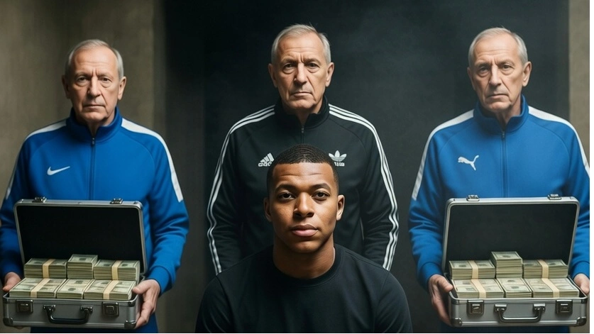 Mbappe nike adidas puma