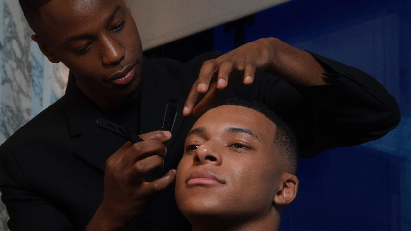 Brice Tchaga celebrity barber