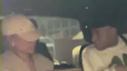 Kylian Mbappe and Ester Exposito Madrid Fashion Week