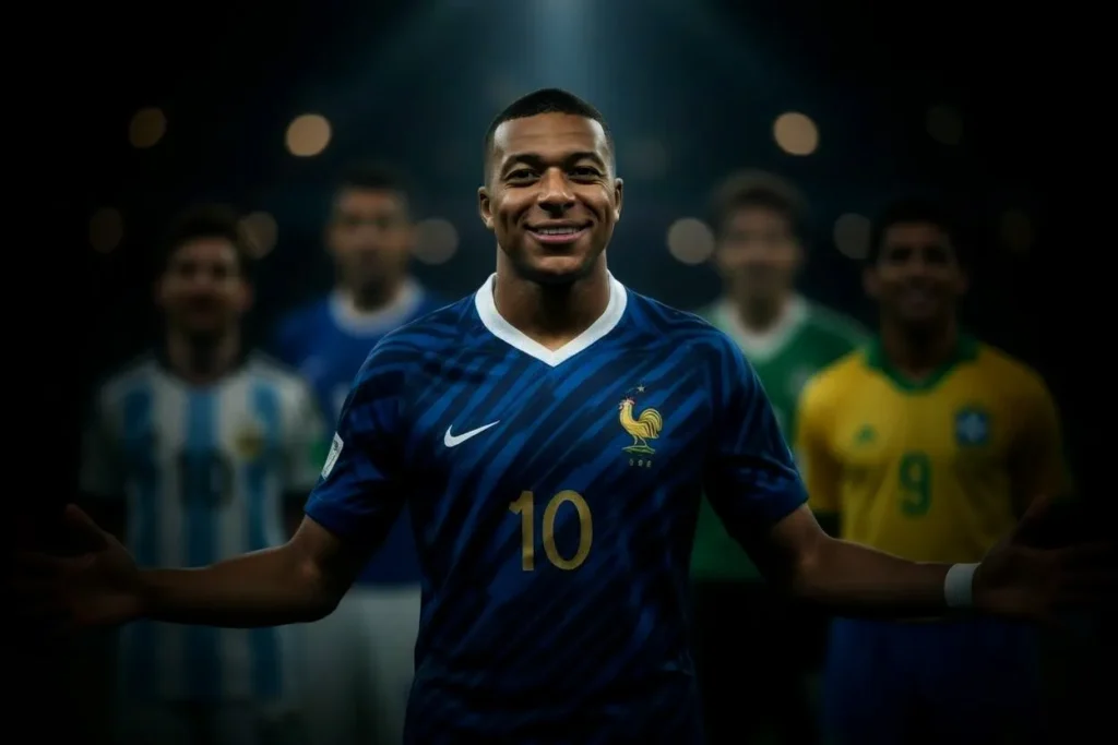 Mbappe Pele Messi Goals World Cup