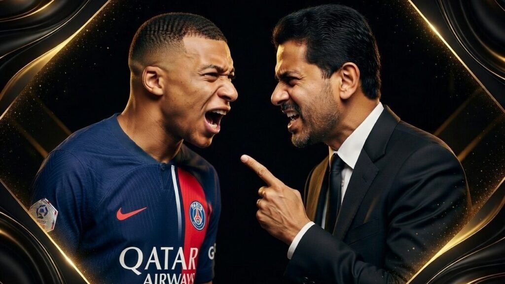 Mbappe al khelaifi dispute