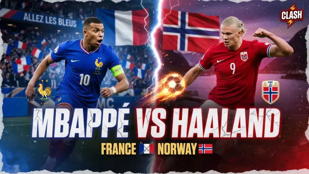 Haaland vs Mbappe